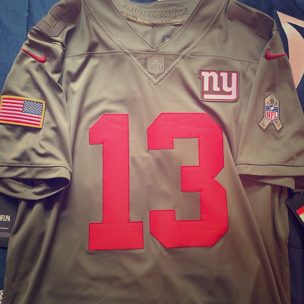 OBJ Giants Nike Salute To Service Limited Jersey